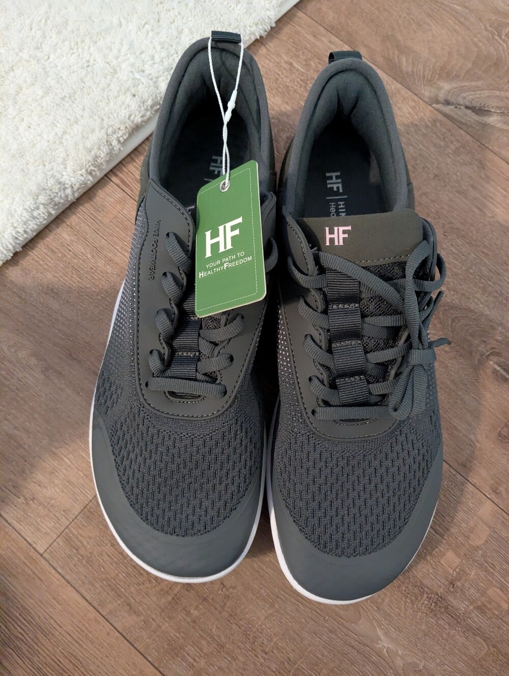 Men’s Grey Everyday Comfort Sneakers By Hike Footwear